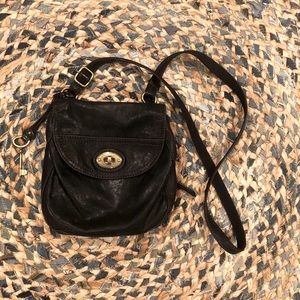 Fossil Leather Crossbody Bag